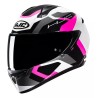 C10 TINS MC8 Bco/Gris/Rosa HJC