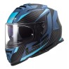 CASCO CERRADO LS2 STORM II RACER AZUL MATE FF800