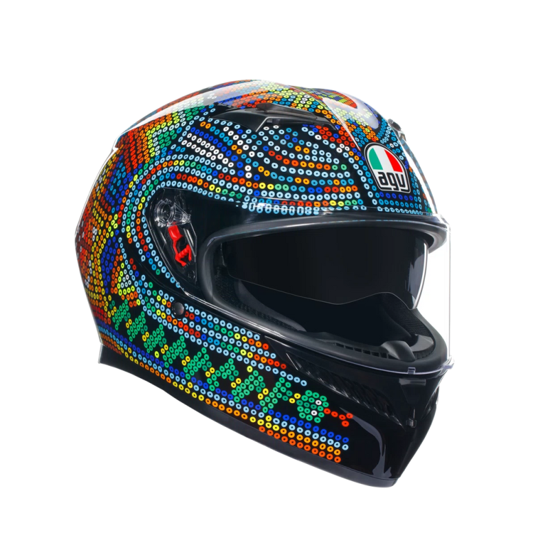 CASCO CERRADO AGV K-3 ROSSI WINTER TEST 2018