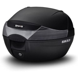 BAUL TRASERO MOTOCICLETA SHAD SH33 NEGRO