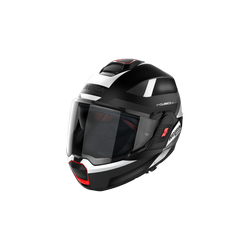Casco N120-1 Subway n-com 21 Ngo/Bco/Rjo Nolan
