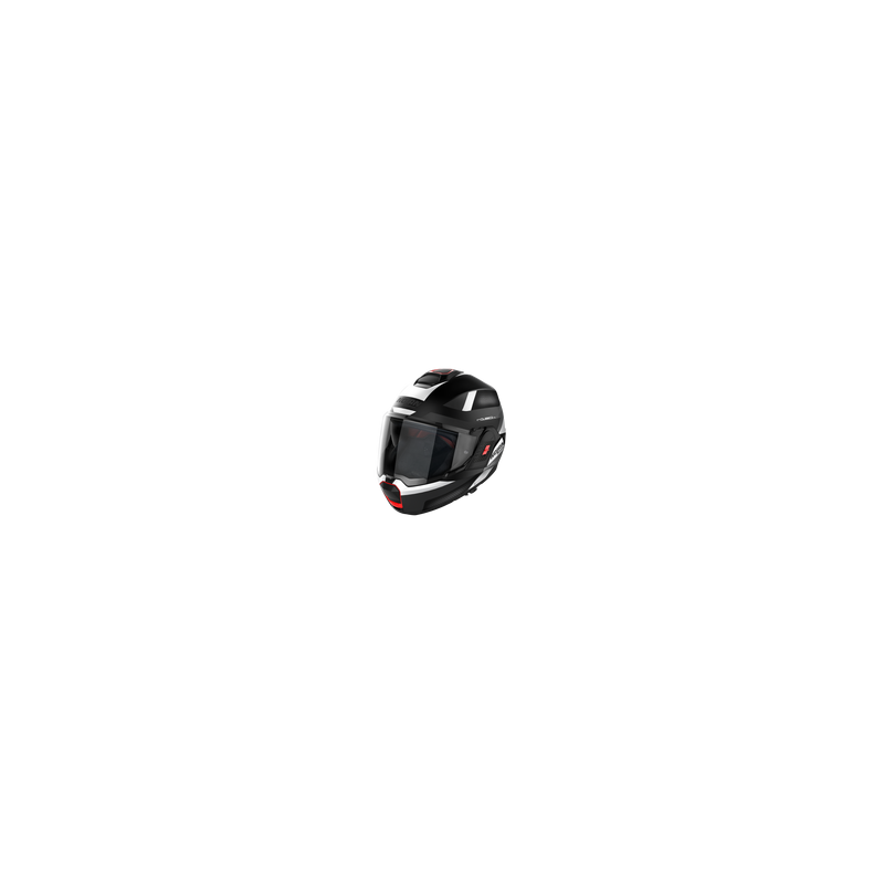 Casco N120-1 Subway n-com 21 Ngo/Bco/Rjo Nolan