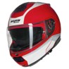 Casco N100-6 Incognito N-com 345 Rjo/Bco/Gris Nolan