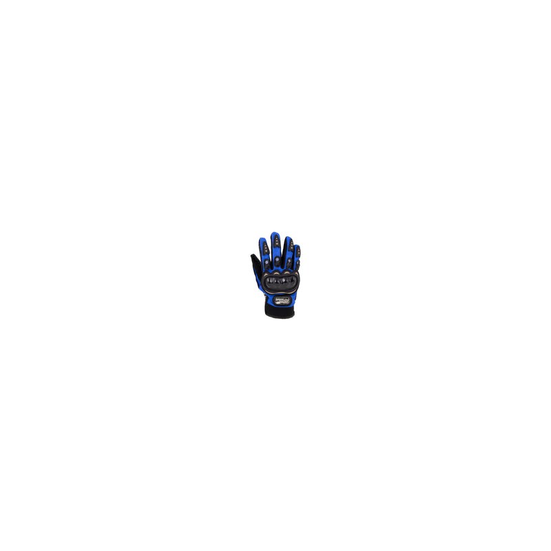 GUANTE P/MOTOCICLISTA IRON RACING STREET AZUL